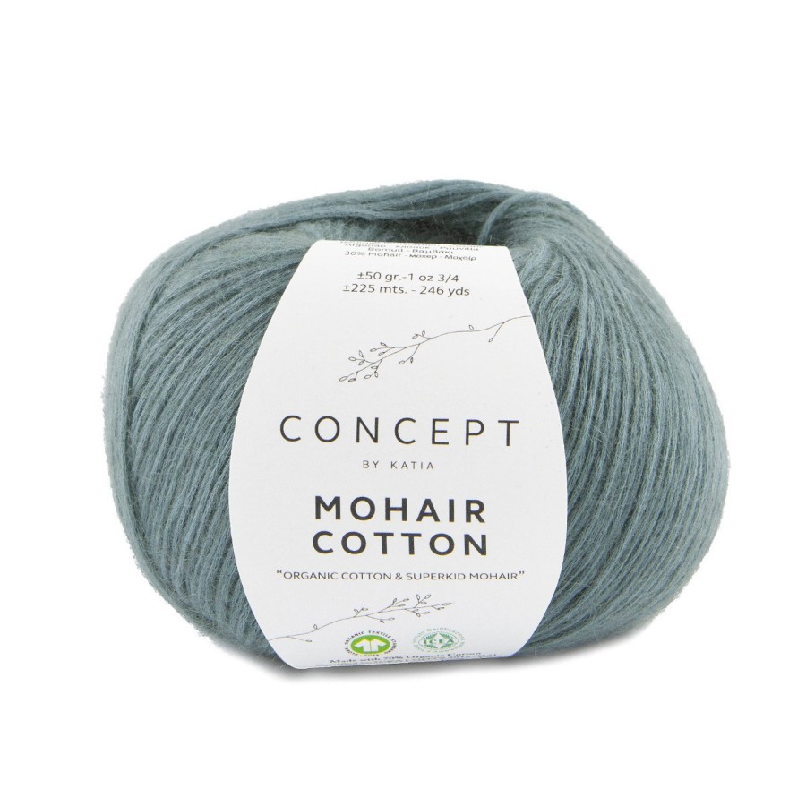 CONCEPT BY KATIA MOHAIR COTTON siūlai